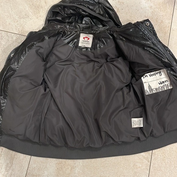 Appaman girls size 8 winter puffer coat. Galaxy grey. - Picture 9 of 10